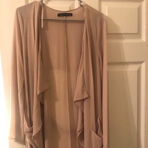 A cream/ beige duster. Very light weight